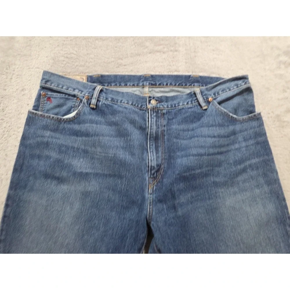 Polo Ralph Lauren Men's Hampton Straight Med Wash Jeans Size 44 X 30